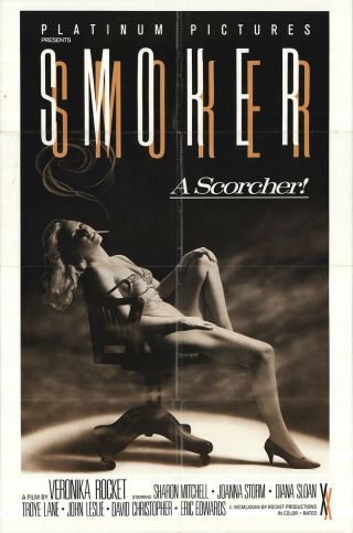 Smoker 1983 27x41 Orig Movie Poster Fff - 18780 John Leslie U.  S.  One Sheet