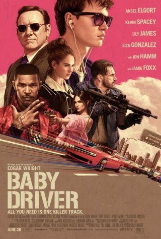 Baby Driver Great 27x40 Movie Poster Last One (th10)