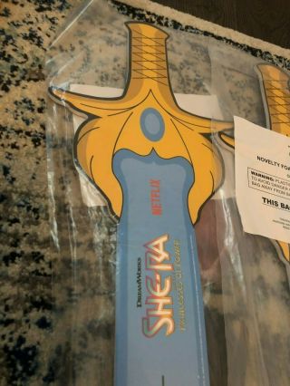 2019 SDCC Exclusive Netflix SHE - RA Promotional Sword & Comic Con 3