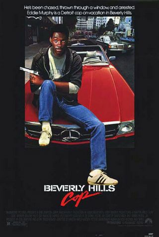 Beverly Hills Cop (1984) Movie Poster - Single - Sided - Rolled