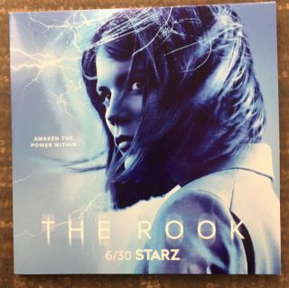 THE ROOK – 2019 STARZ PROMOTIONAL PRESS PACKAGE W/LIGHT UP GLASS 5