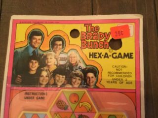 VINTAGE 1972 BRADY BUNCH HEX GAME MIP 2