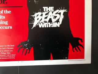 The Beast Within (1982) - Half Sheet Movie Poster - 28 