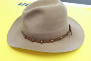 Hollywood movie cowboy prop hat 1950s 8