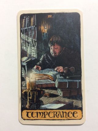 Temperance Game Of Thrones Tarot Card Nycc Exclusive Single Card Promotional