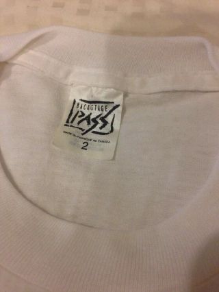 KISS 1992 Revenge World Tour Shirt XL Double - Sided Single Stitch Vtg 5