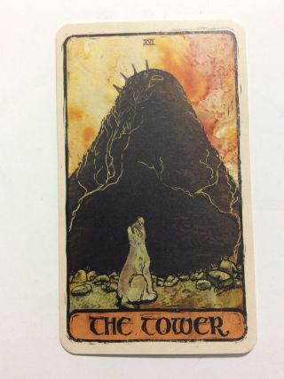 The Tower Game Of Thrones Tarot Card Nycc Exclusive Single Card Promotional
