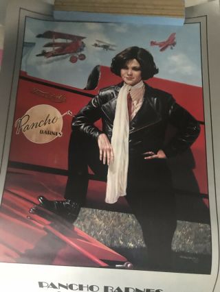 Poncho Barnes TV show poster CBS Poster size 30” x 18” 3