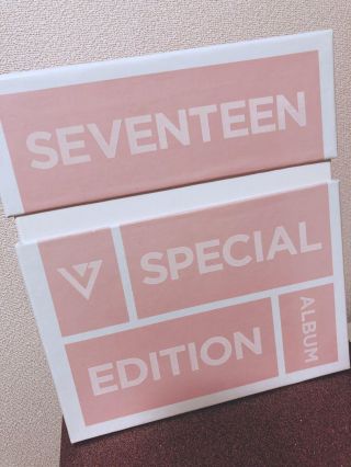 Seventeen Love & Letter 1st Repackage Special Album Cd,  2 Dvd,  Photobook