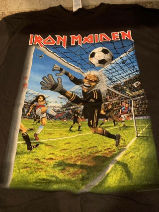 Iron Maiden Los Angeles Event Xl Shirt Legacy Of Beast La.  California Exclusive