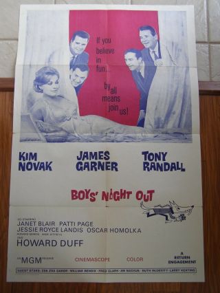 Vintage Movie Poster 1 Sheet Boys 