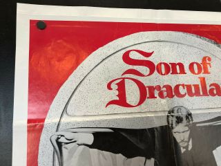 SON OF DRACULA One Sheet 1SH Rock & Roll Movie Poster 27 x 41 Ringo 2