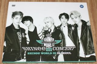 Shinee The 3rd Concert World Iii In Seoul Live 2 Dvd,  Photobook