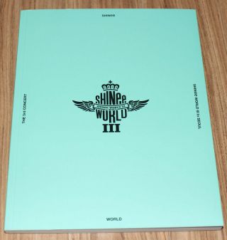 SHINee THE 3RD CONCERT WORLD III IN SEOUL LIVE 2 DVD,  PHOTOBOOK 2