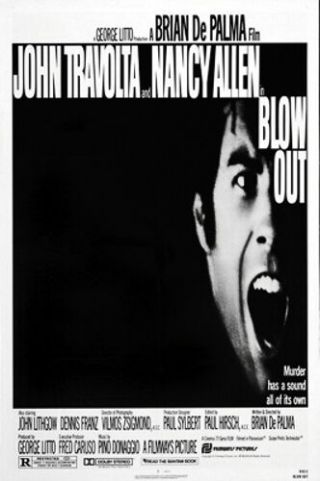 Blow Out Folded 27x41 Movie Poster John Travolta Brian Depalma