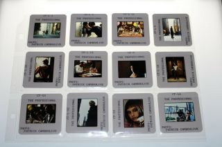 Leon The Professional - 12 Press Kit Slides Jean Reno Gary Oldman Natalie Portman