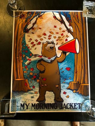 My Morning Jacket Very 1st Year Roll Call Fan Club Poster 2011 2012 Mmj