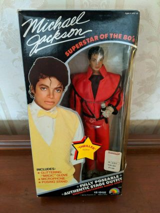 Vintage Michael Jackson Doll Thriller Outfit 1984