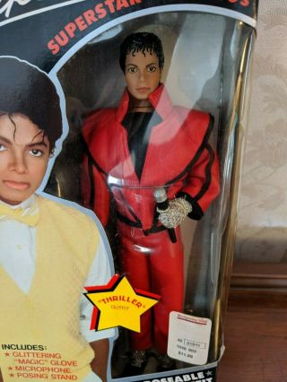 Vintage Michael Jackson Doll Thriller Outfit 1984 5