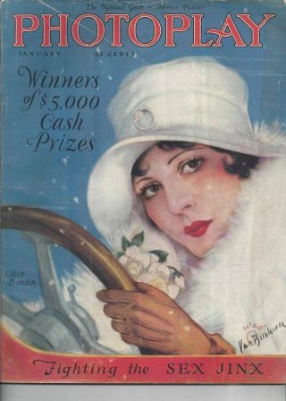 Photoplay - Olive Borden - January 1927