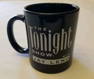 The Tonight Show With Jay Leno Dark Navy Blue Coffee Mug