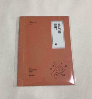 Bts Summer Package 2019 Official Drawing Diary V Diary Only