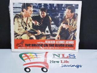 The Bridge On The River Kwai,  Six Lobby Cards From That Film
