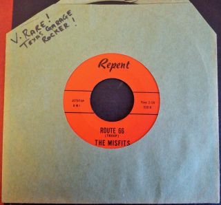 RARE 1960s BEAT COVER OF ROLLING STONES - ROUTE 66 THE MISFITS - ROCKABILLY 2