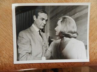 4 Vintage 1970s Sean Connery TV Movie Press Photos Goldfinger,  Molly Maguires 2