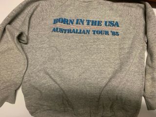 Bruce Springsteen Born In The Usa 1985 T - Shirt Pullover - Large