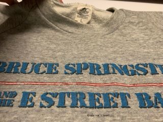 Bruce Springsteen Born In The USA 1985 T - shirt Pullover - Large 4