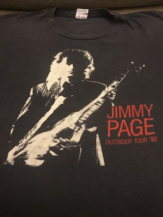 Jimmy Page Outrider Tour 88