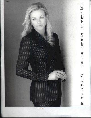 Nikki Schieler Ziering - 8x10 Headshot Photo With Resume - Playboy Playmate