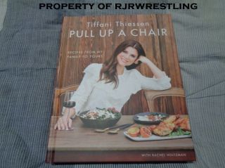 Tiffani Amber Thiessen Signed Pull Up A Chair Cook Book W/coa & Proof Kapowski