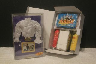 Seinfeld The Puffy Shirt Collectible In Case / Playing Cards Monks S&p Set