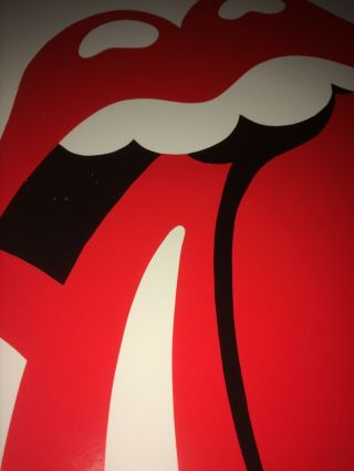 The Rolling Stones LIPS art print lithograph Mick Jagger Special 3