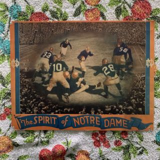 1931 The Spirit Of Notre Dame Lobby Card Universal Pictures Football