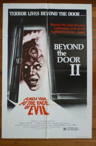 Beyond The Door Ii 1977 American Horror One Sheet Movie Poster
