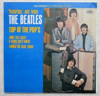 Top Of The POP ' s Beatles NM 45rpm EP record Butcher Yesterday And Today LP 3