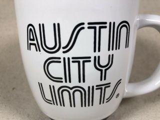 Austin City Limits Coffee Mug PBS Music Show Texas 4