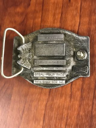 Grateful Dead Steal Your Face Belt Buckle Limited Edition 1992 3