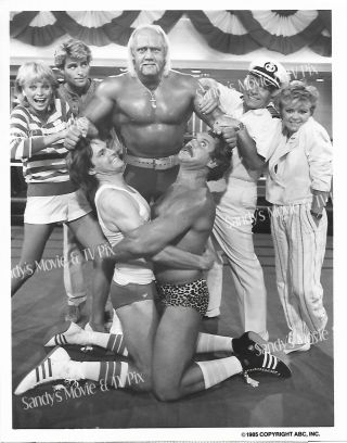 Hulk Hogan,  Gavin Macleod,  Bruce Jenner Terrific Tv Photo The Love Boat