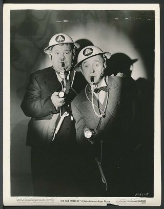 1943 Photo Laurel & Hardy Cinema 