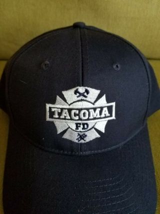Tacoma Fd Fire Department Promotional Baseball Ball Cap Tru Tv Series