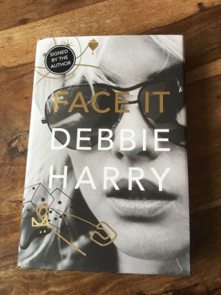 Signed Debbie Harry Blondie Face It Autobiography