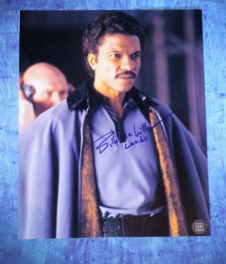 Billy Dee Williams Hand Signed 8x10 Photo Star Wars