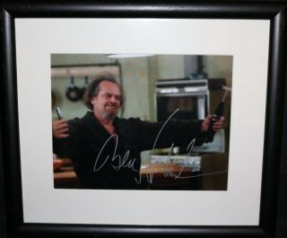 Jack Nicholson Anger Management Autographed Photo Private Listing For - D 6