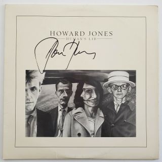Howard Jones Signed Human 