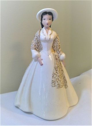 Betty Lou Nichols " Felicie " Figurine Signed By Head Vase Artist.  Cond