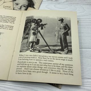 Vintage 1936 Shirley Temple Autobiography Movie Photo Pamphlet Book Set 4
